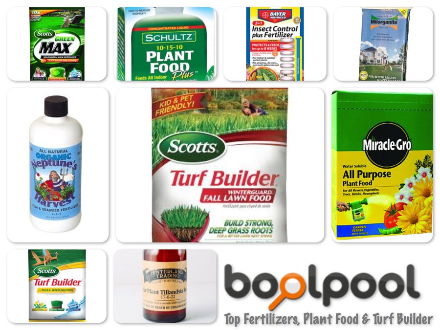 Reviews of Top 10 Fertilizers, Plant Foods and Turf Builders