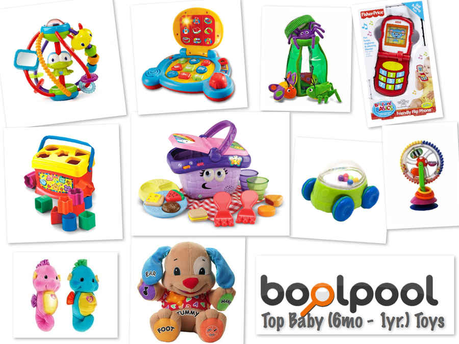 Reviews of Top 10 Baby Toys (6mo - 1yr) - Side by Side Comparison