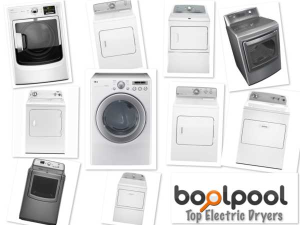Reviews of Top 10 Electric Dryers - Side by Side Comparison