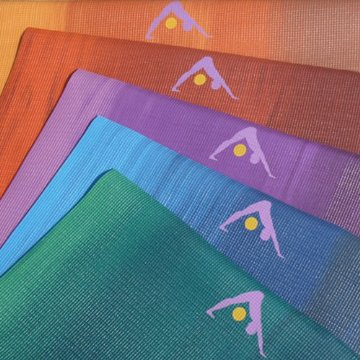 Review of Aurorae Northern Lights Yoga Mat - Ultra Thick, Extra Long with Golden Sun Focal Icon