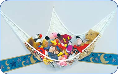 Prince Lionheart Jumbo Toy Hammock Net to Organize Stuffed Animals Kids Toys NEW 