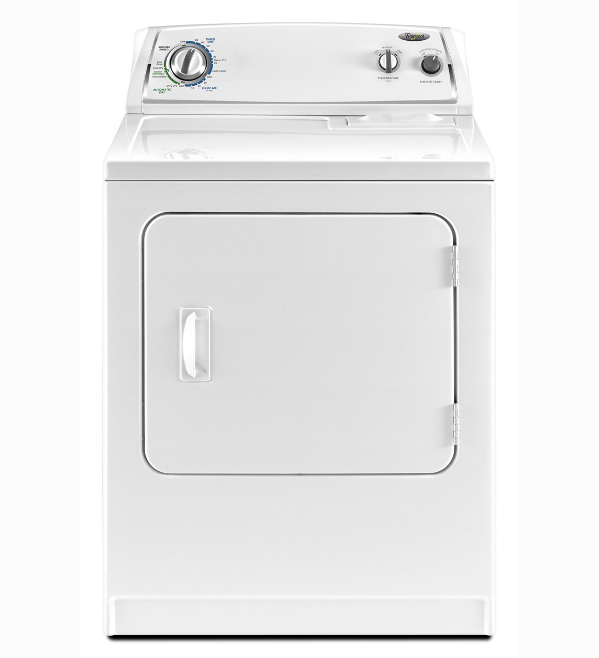 Whirlpool 7 cu ft Electric Dryer (White) (Model: WED4800XQ)