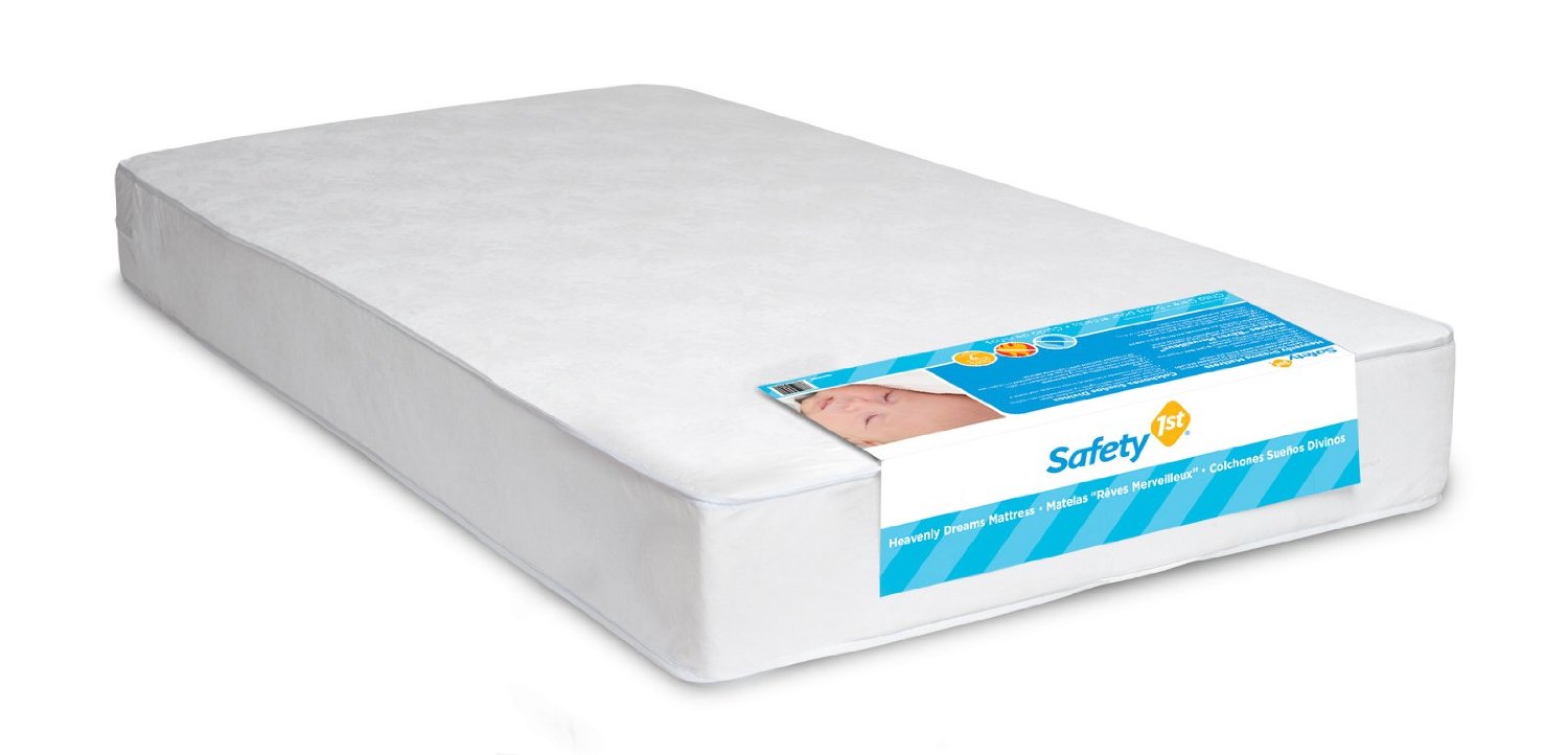 Review of Safety 1st Heavenly Dreams White Crib Mattress