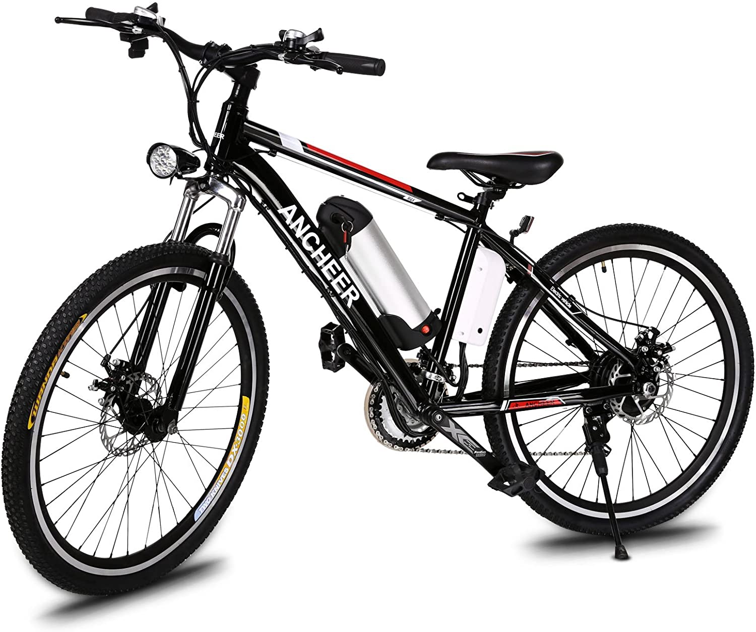 Review of ANCHEER 500W/250W Electric Bike Adult Electric Mountain Bike, 26