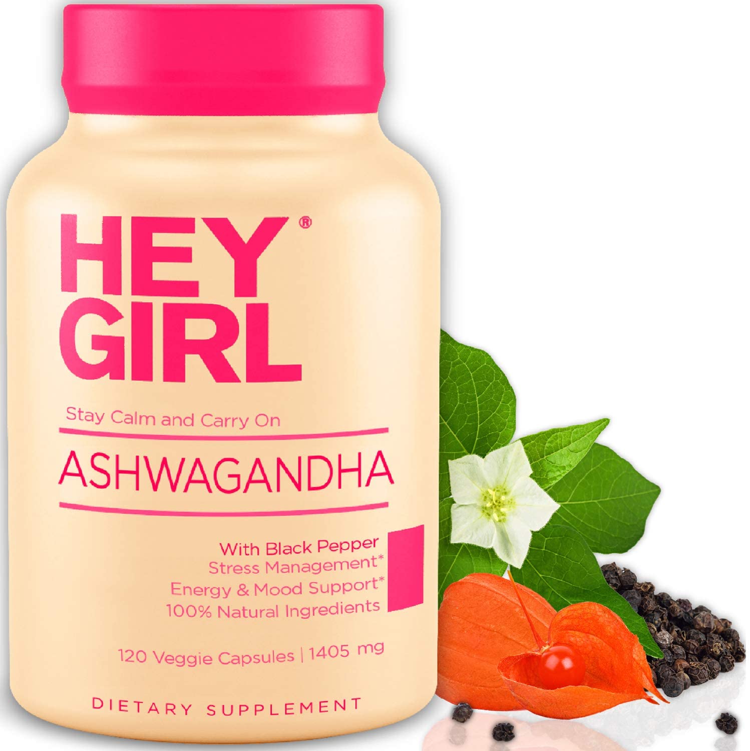 Review of Ashwagandha 1405 mg Ashwagandha Root Powder with Black Pepper Extract