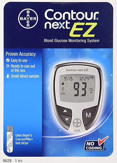 Bayer Contour Next Ez Blood Glucose Monitoring Kit