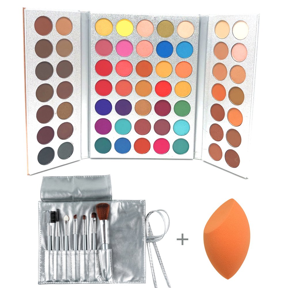 Review of Beauty Glazed 63 Colors Eyeshadow Professional Makeup 63 Colors EyeShadow Palette Powder