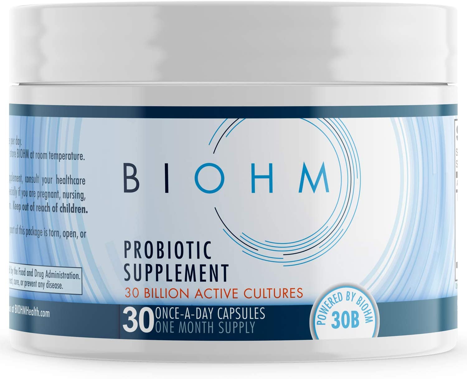 Review of BIOHM Dr. Formulated Organic Probiotic Supplement - 30 Billion CFU