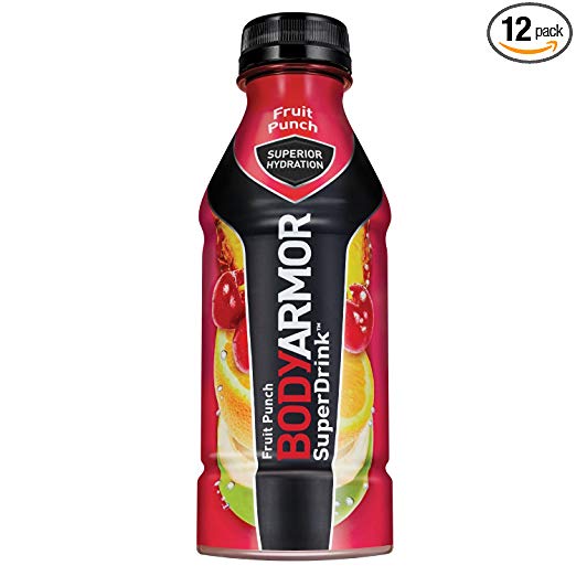 Review of BODYARMOR Sports Drink Sports Beverage, Fruit Punch, 16 Fl Oz (Pack of 12)