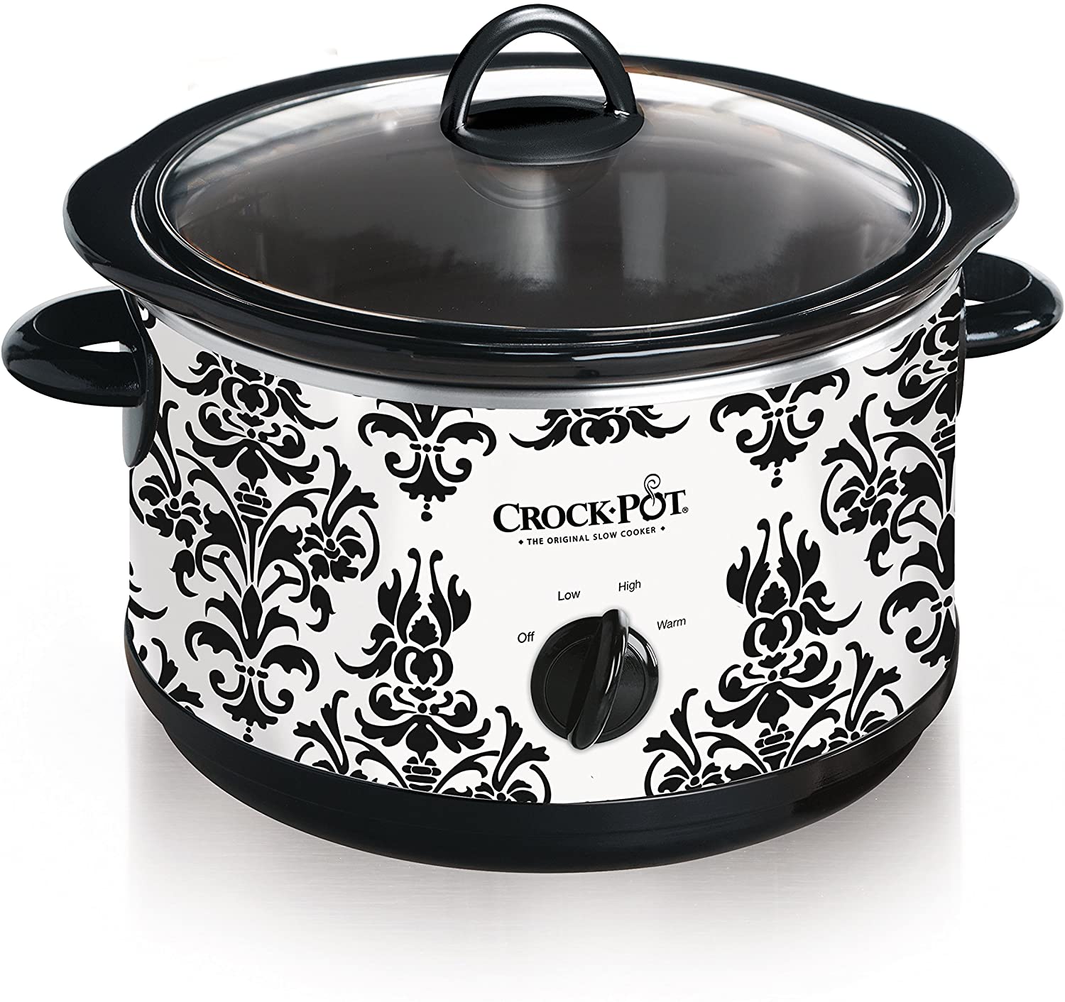Review of Crock Pot 4.5 Quart Manual Slow Cooker, Damask Pattern