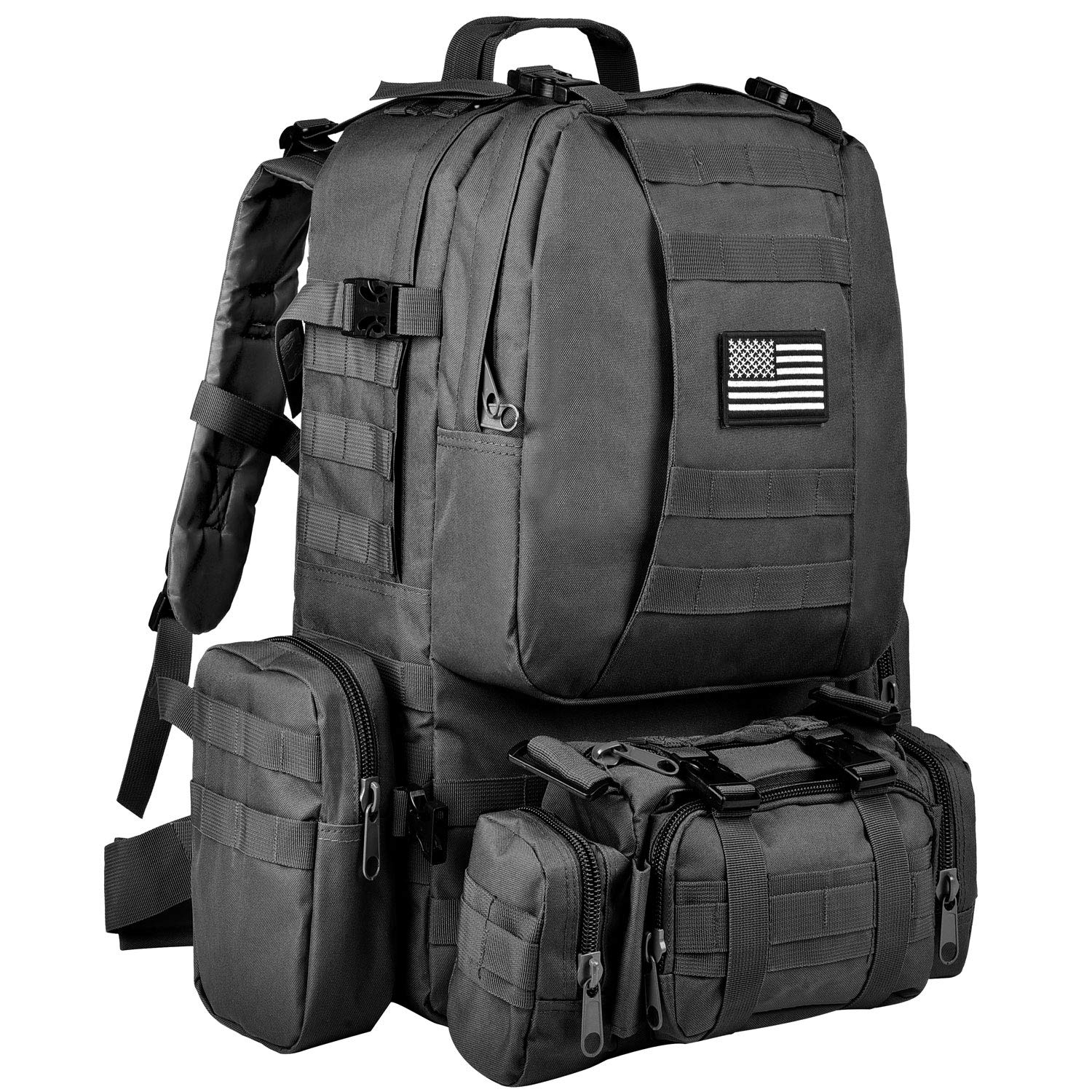 Review of CVLIFE Outdoor 60L Built-up Military Tactical Backpack Army Rucksacks 3 Day Assault Pack