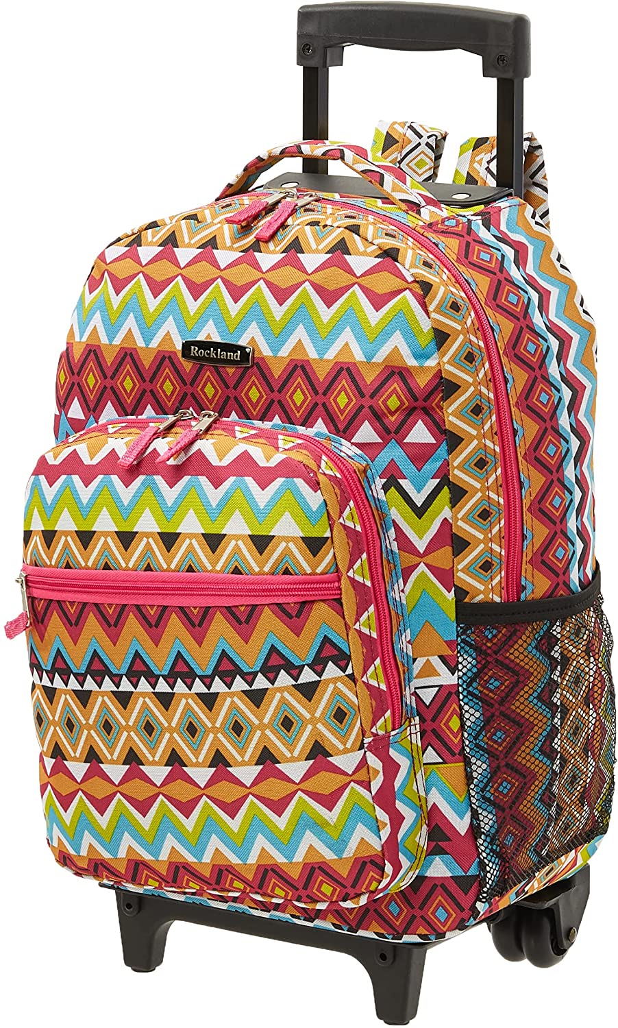 Double Handle Rolling Backpack, 17-Inch