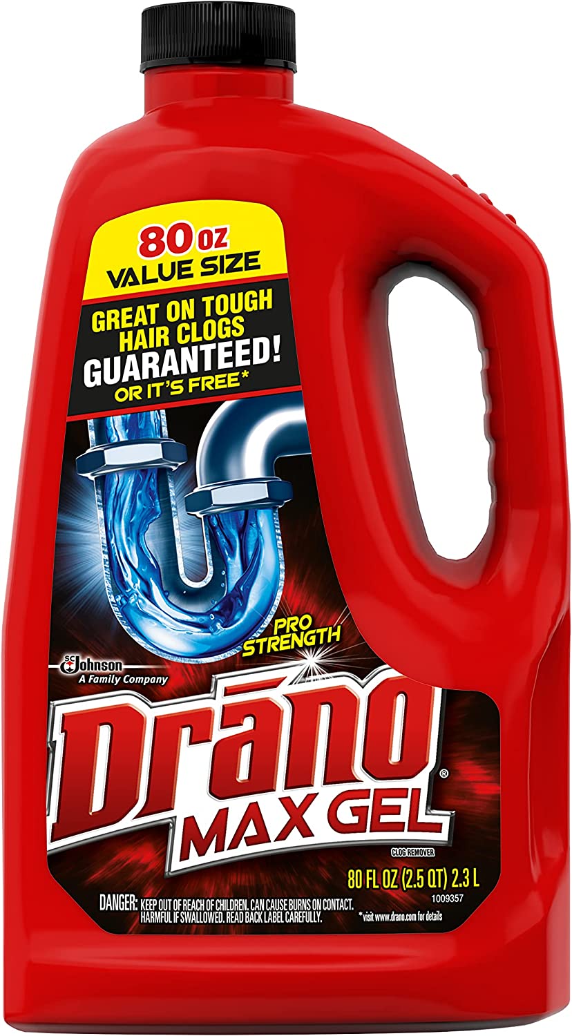 Review of Drano Max Gel Drain Clog Remover and Cleaner
