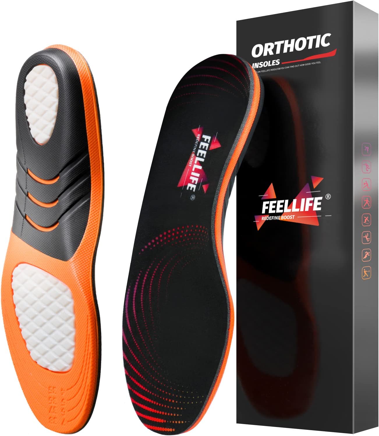 Review of FeelLife Plantar Fasciitis Relief Shoe Insoles