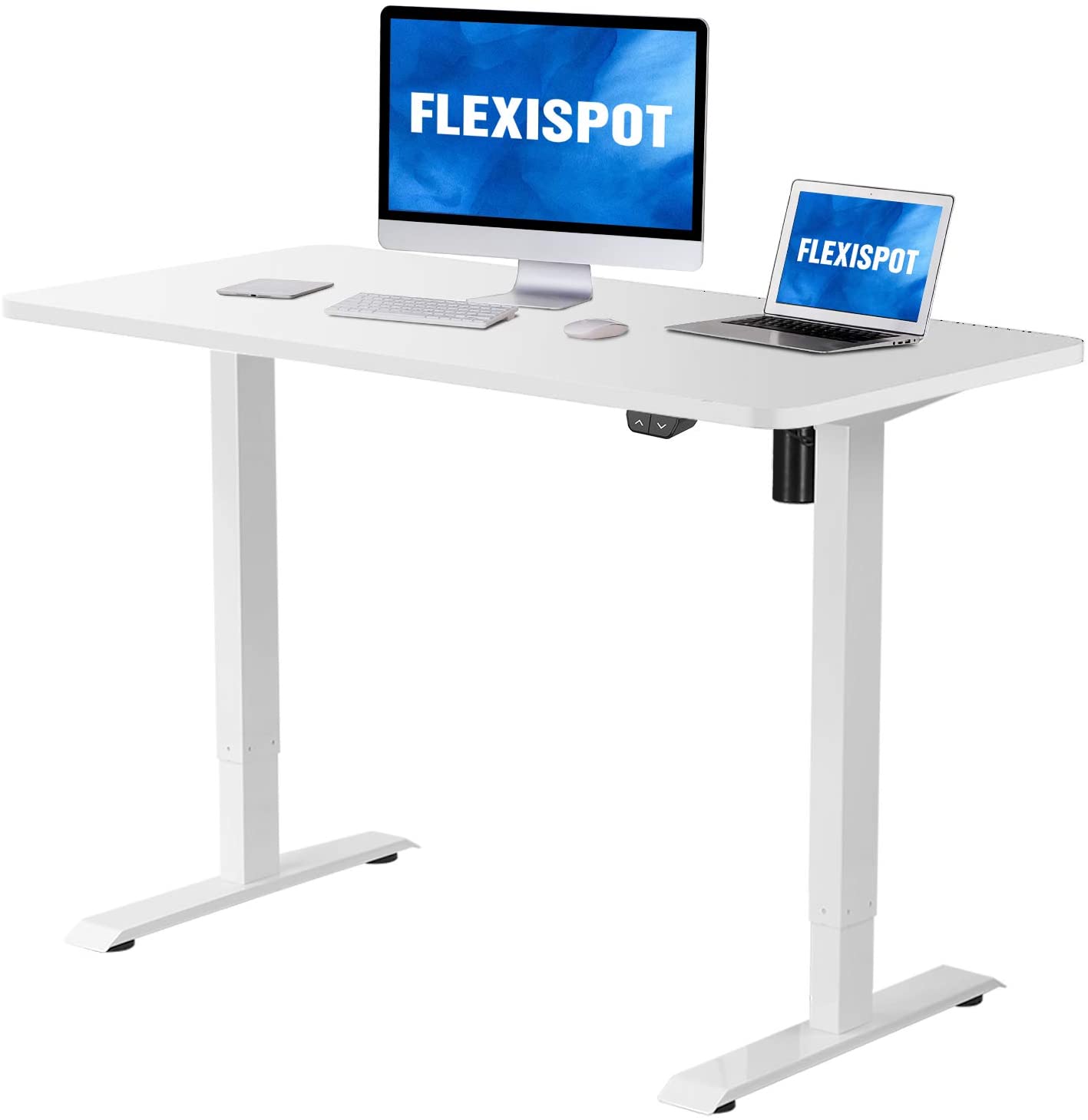 Flexispot Electric Standing Desk Height Adjustable Desk, 48 x 30 Inches Sit Stand Desk