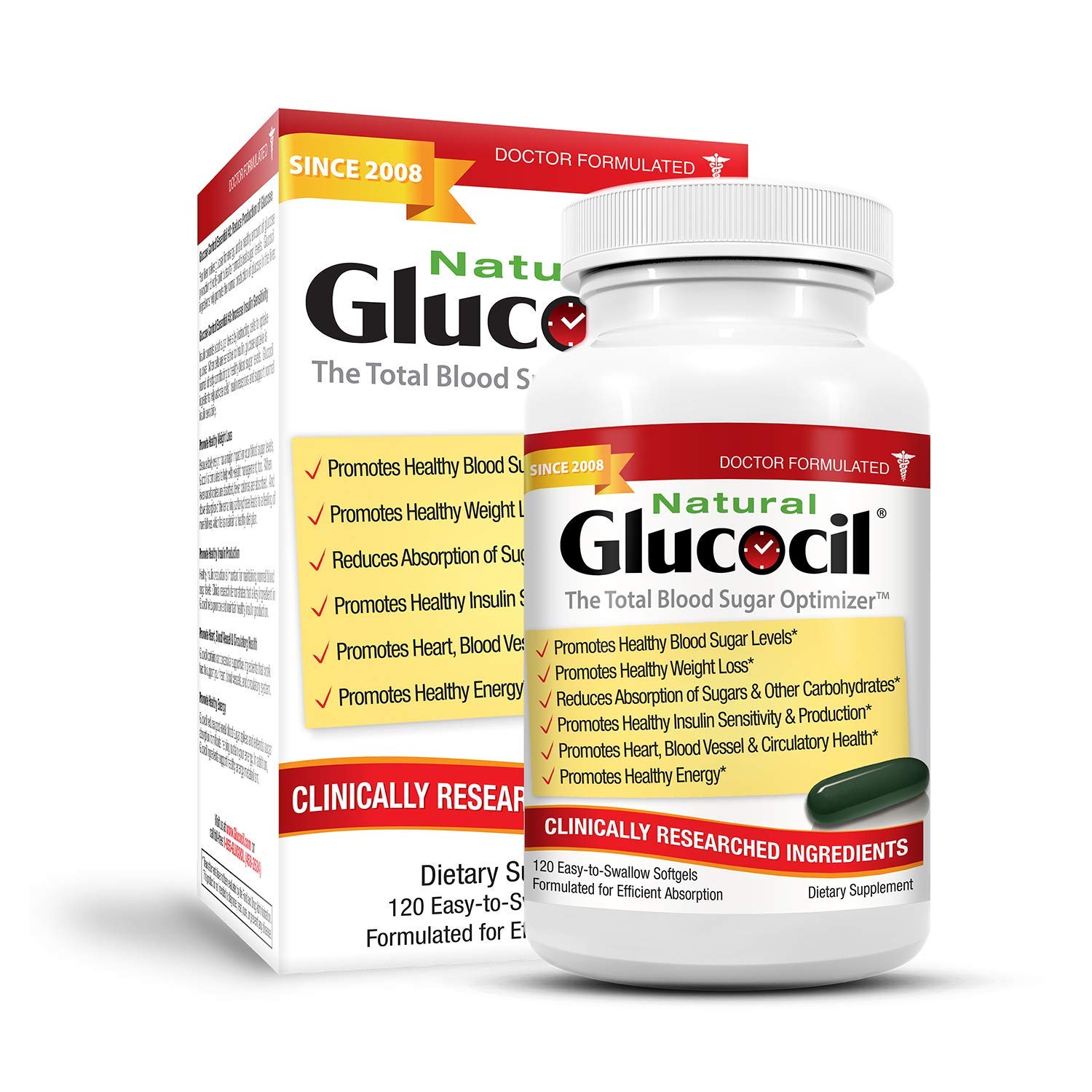 Glucocil - Promotes Normal Blood Sugar Levels Naturally