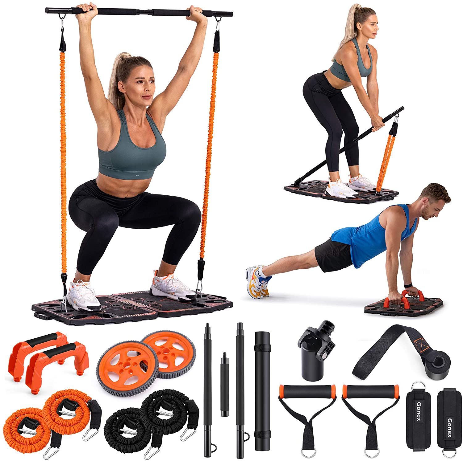 Review of Gonex Portable Home Gym Workout Equipment