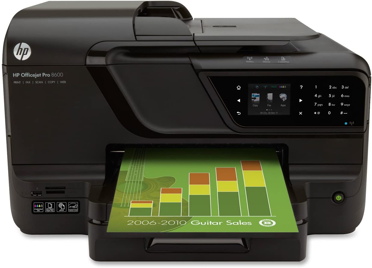 Review of HP Officejet Pro 8600 e-All-in-On Wireless Color Printer with Scanner, Copier & Fax