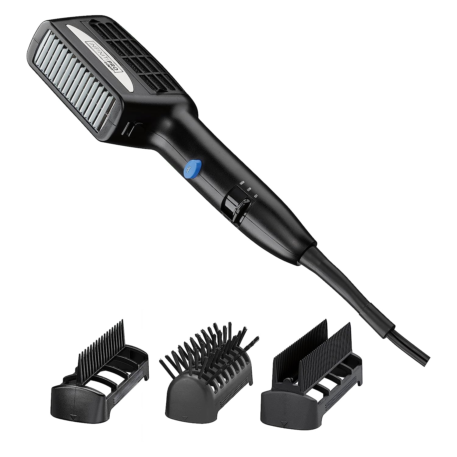 Review of INFINITIPRO BY CONAIR 3-in-1 Styling Hair Dryer, 1875W Hair Dryer