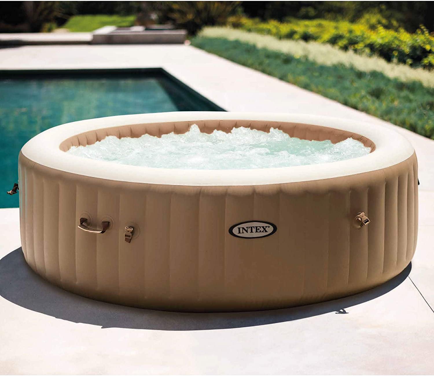 Review of Intex 28427E 85in PureSpa Inflatable Spa, 6-Person