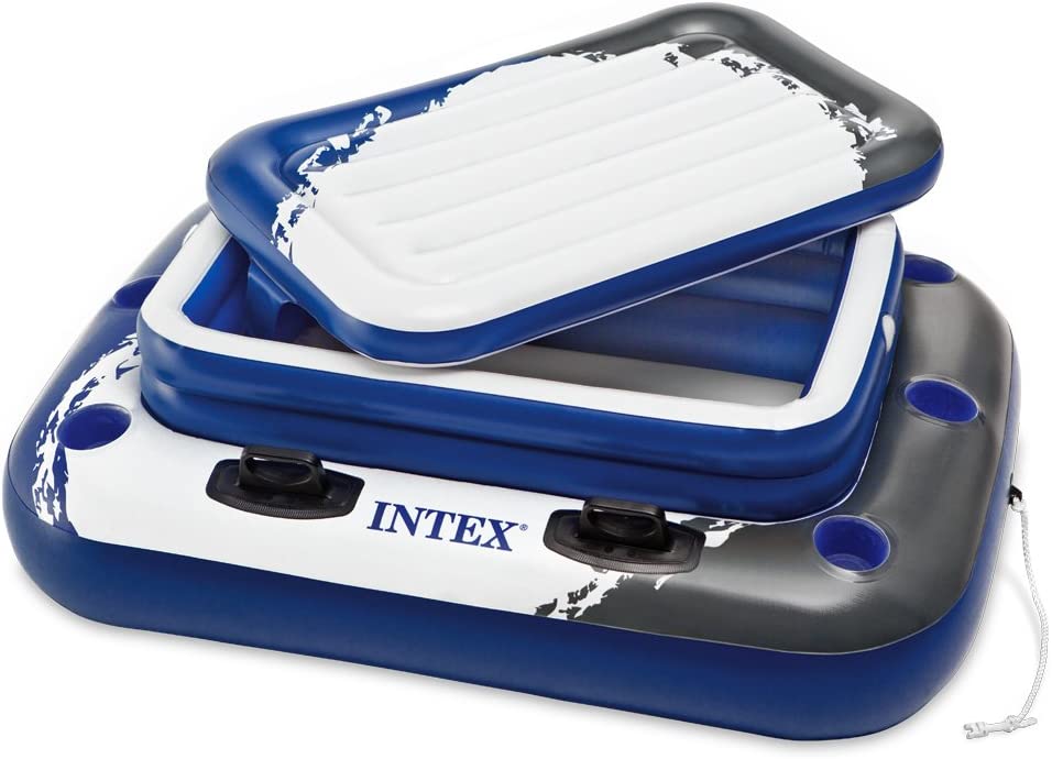 Intex Mega Chill II, Inflatable Floating Cooler, 48