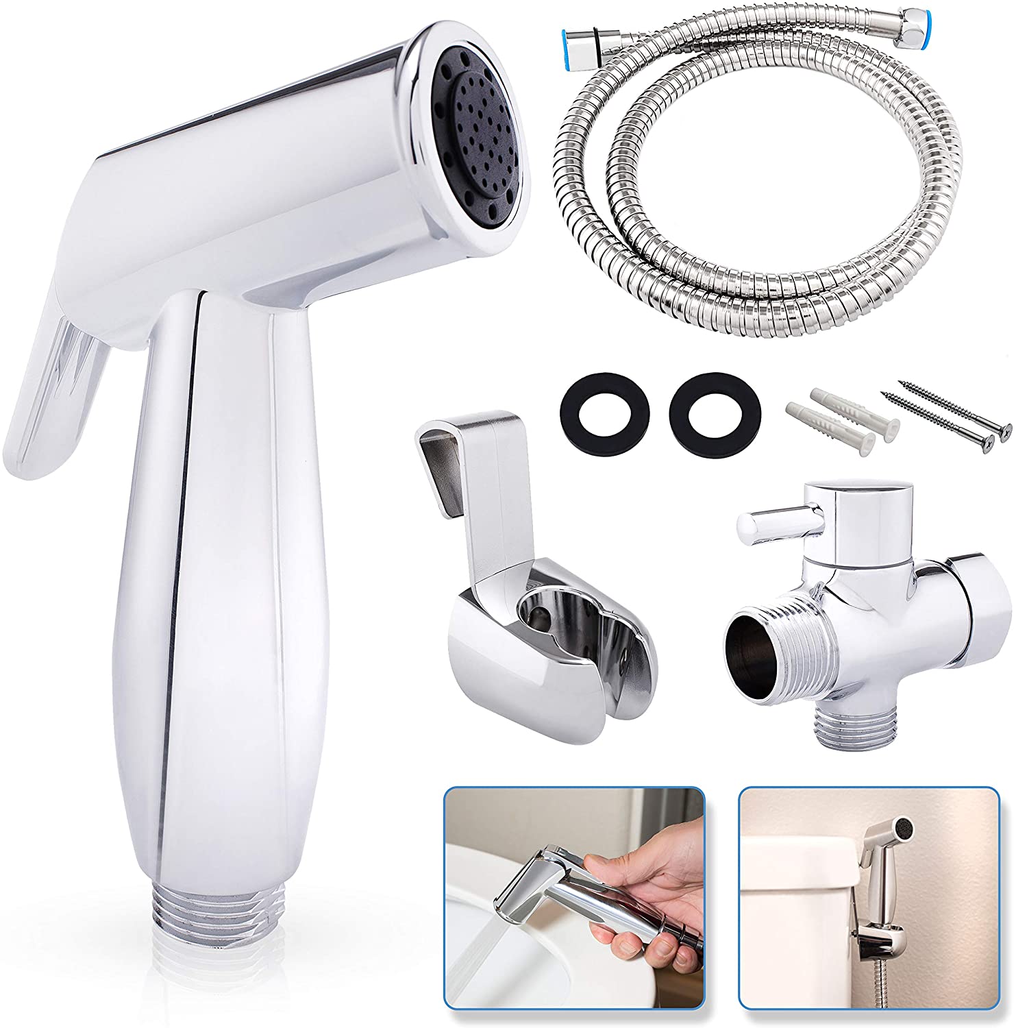 Review of JP Bathroom Master's Full Pressure & Leakproof Handheld Bidet Toilet Sprayer Kit