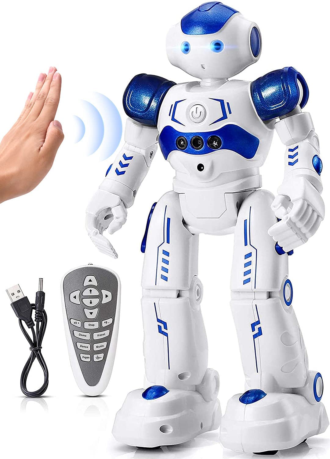 Review of KingsDragon RC Robot Toys for Kids (Gesture & Sensing Programmable Remote Control)