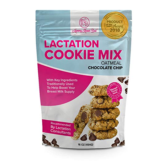 Lactation Cookies with Blessed Thistle - Lactation Cookie Mix Formulated for Breastfeeding Mothers