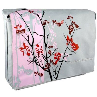Laptop Padded Compartment Shoulder Messenger Bag for 15.4 inch laptops (Various Designs)