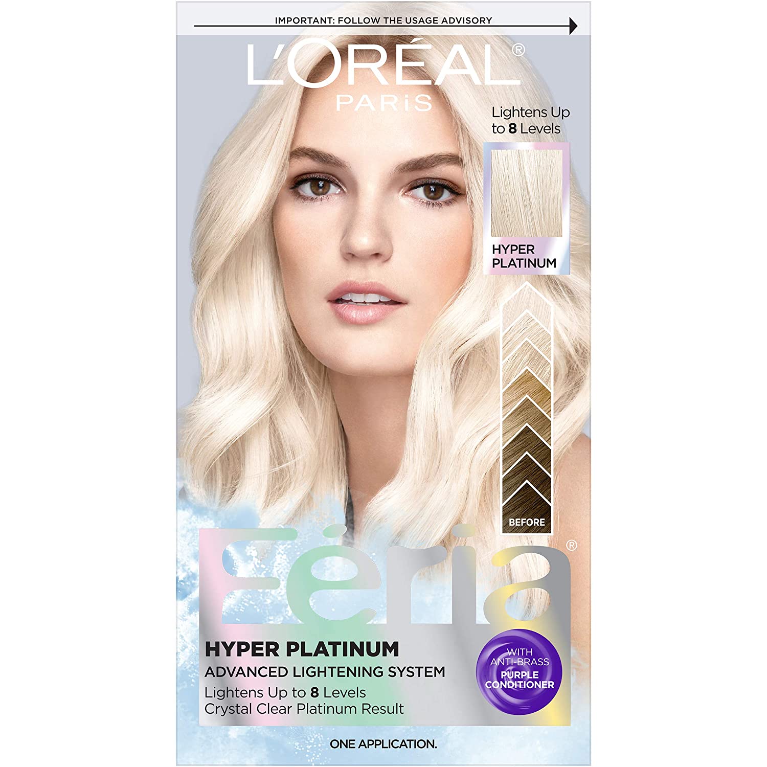 L'Oreal Paris Hyper Platinum Advanced Lightening System Hair Bleach