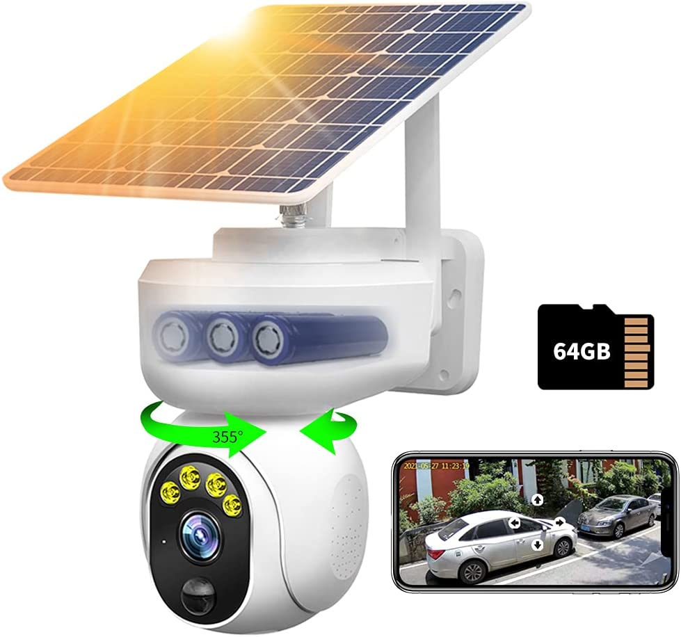 Review of Luovisee Wireless Solar Outdoor Home Security WiFi Camera PTZ
