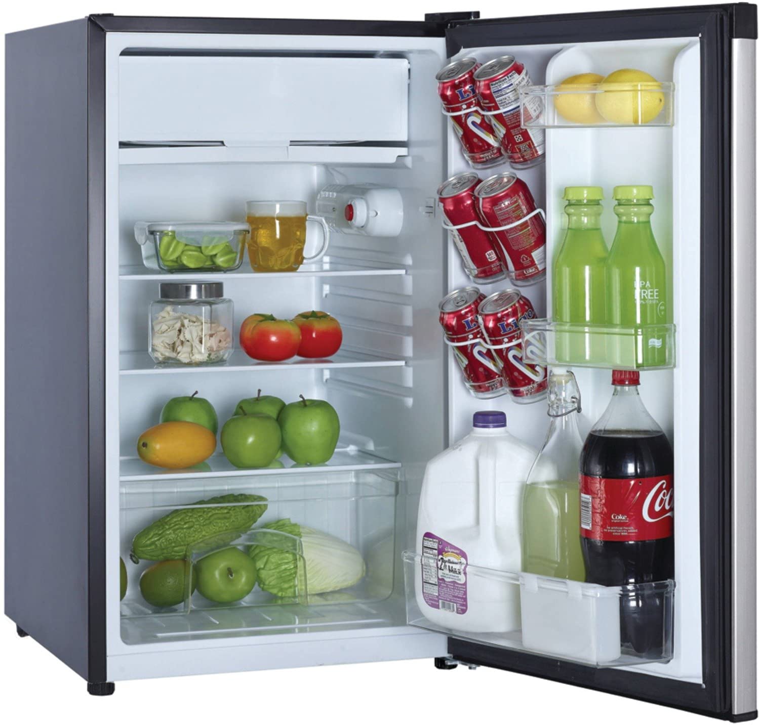 Review of Magic Chef MCBR440S2 Refrigerator, 4.4 cu. ft, Stainless Steel