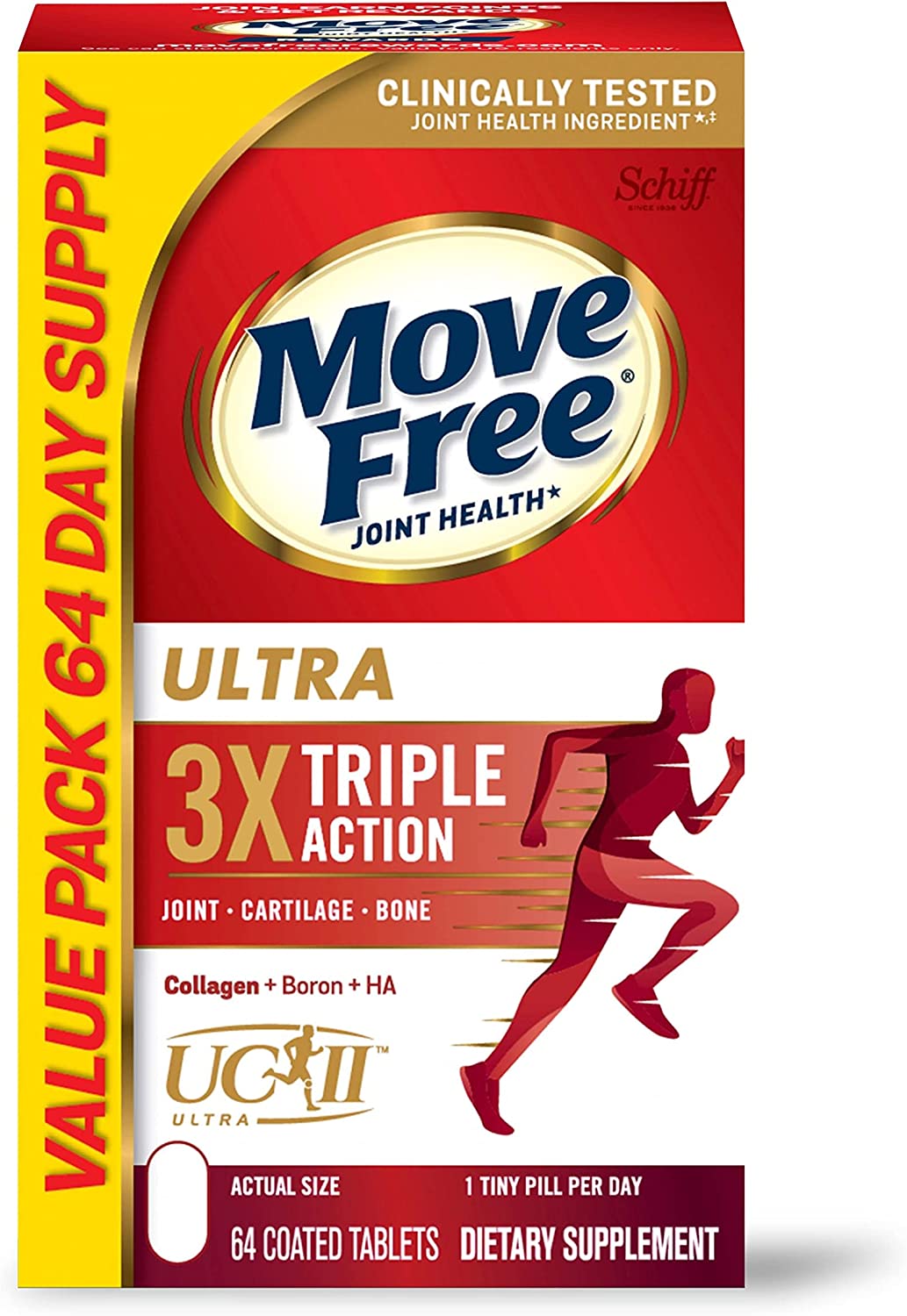 Move Free Ultra Triple Action Joint Support Supplement