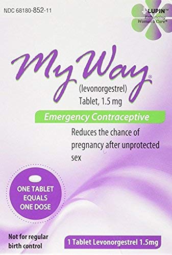 My Way Emergency Contraceptive 1 Tablet *Compare to Plan B One-Step* by Busuna