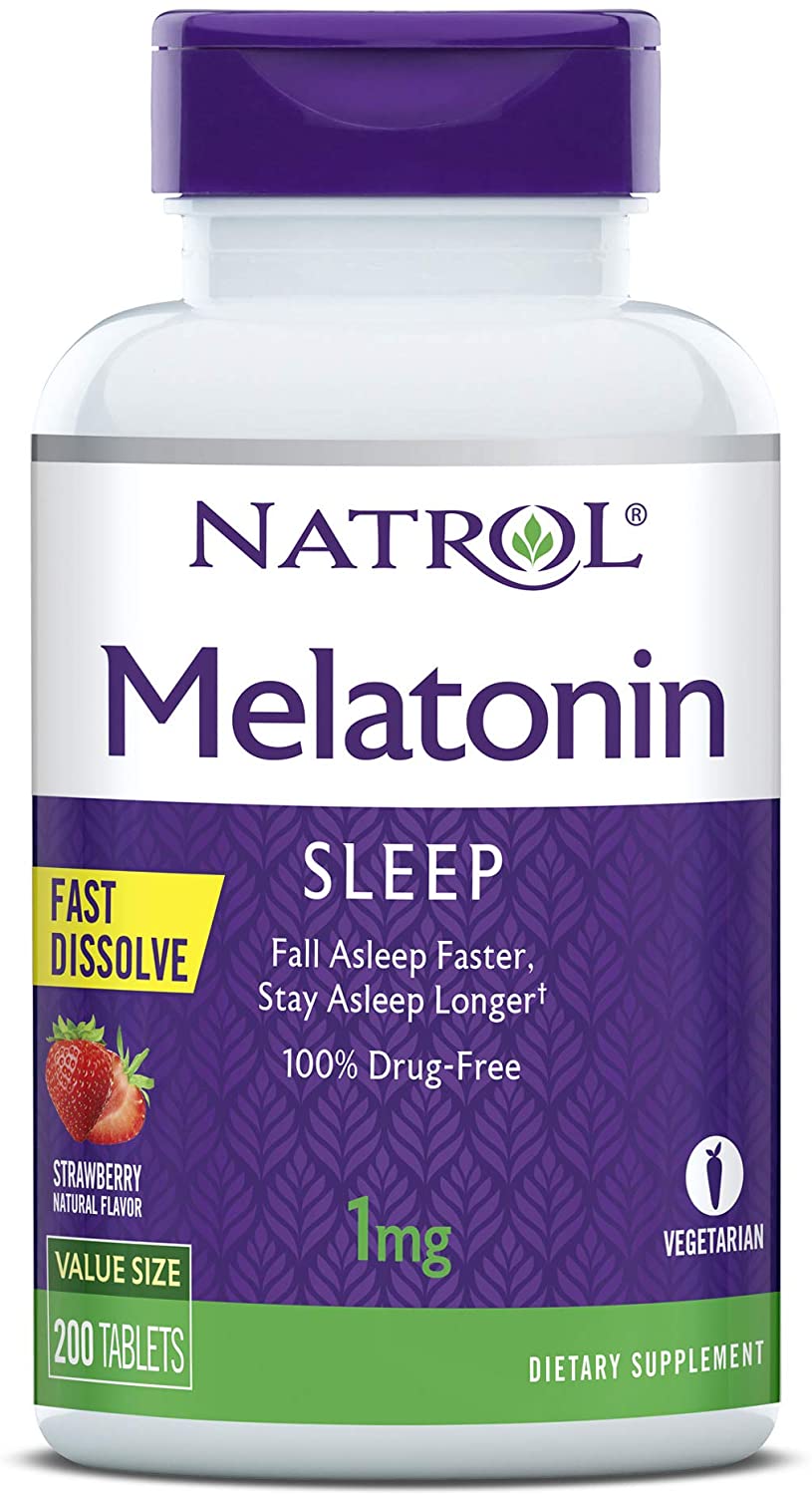 Natrol Melatonin Fast Dissolve Tablets, sleep aid