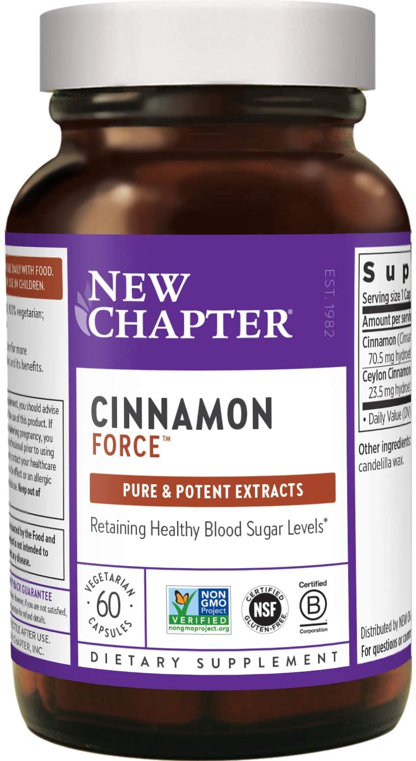 New Chapter Cinnamon Supplement