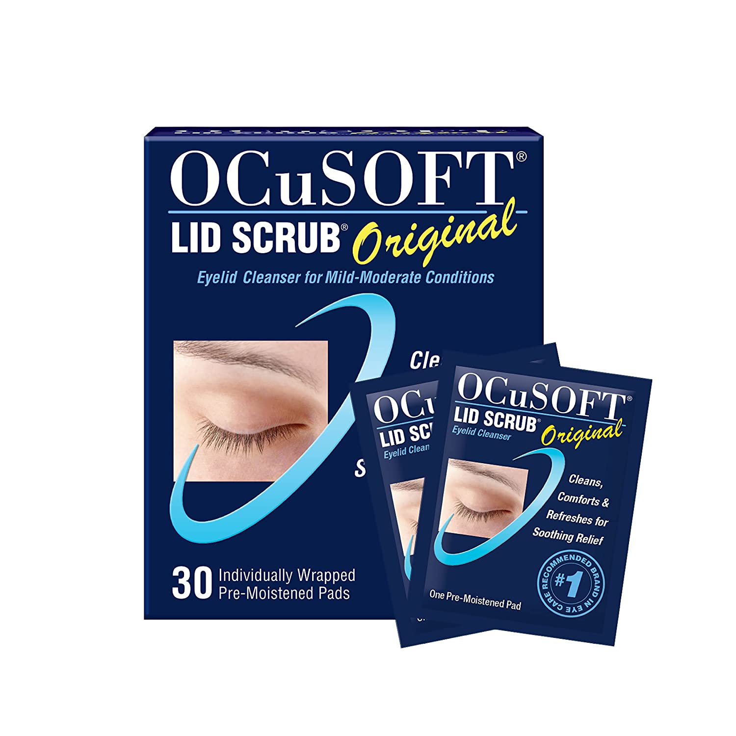 Review of OCuSOFT Lid Scrub Original, Pre-Moistened Pads, 30 Count