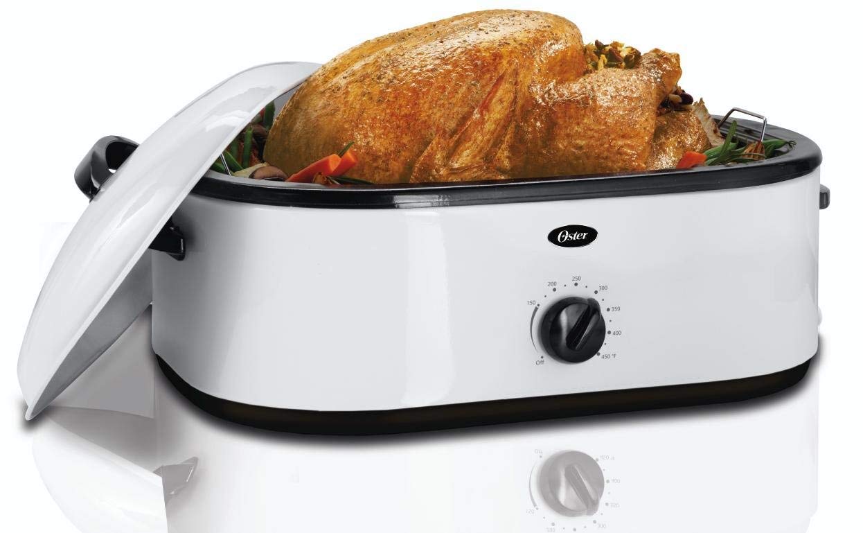 Review of Oster Roaster Oven with Buffet Server, 18 Quart, White (CKSTRS71)