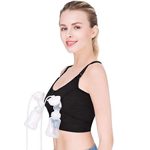Review of PACASSO 2018 New Hands-Free Breast Pump Bra