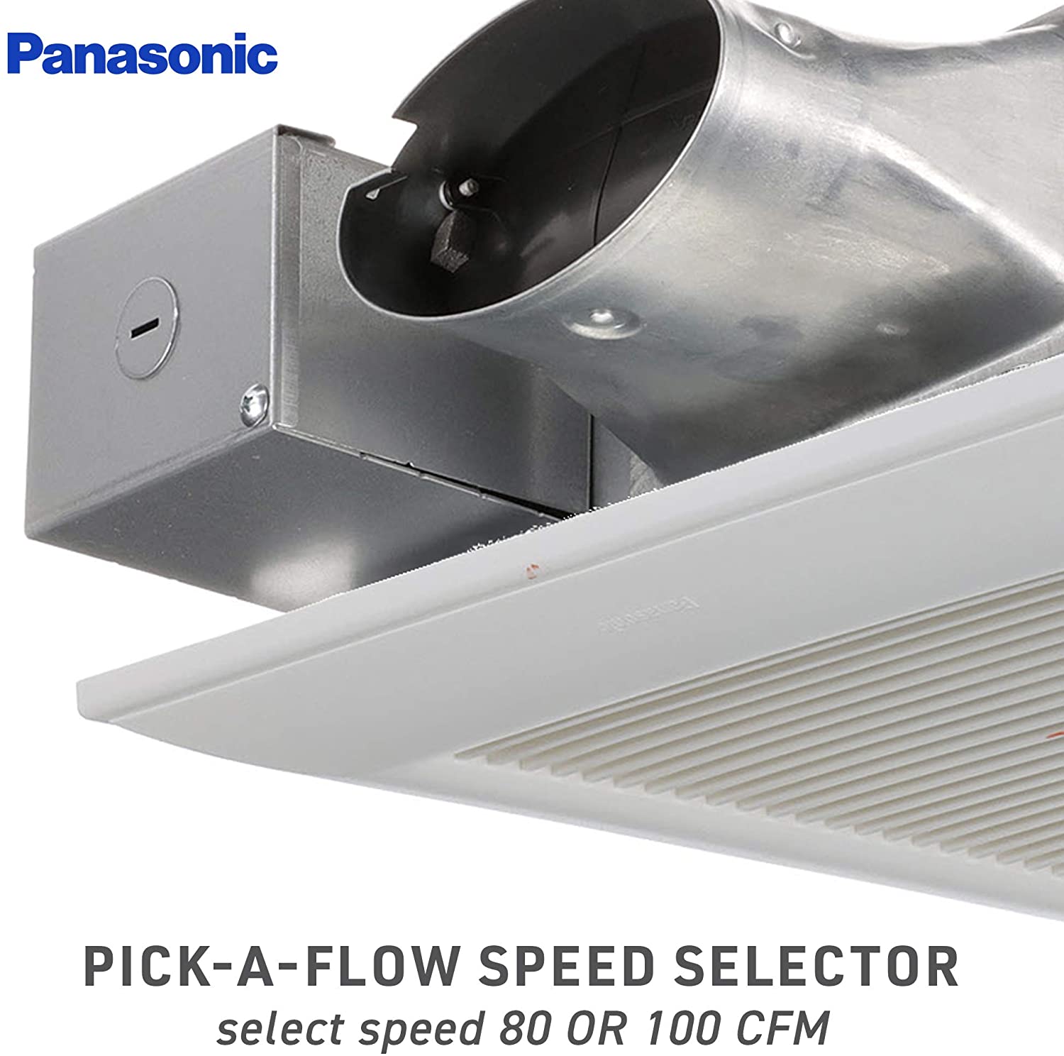 Review of Panasonic FV-0810VSS1 WhisperValue DC Ventilation Fan, 80 or 100 CFM