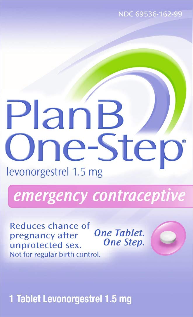 Plan B One-Step Emergency Contraceptive, 1.5mg (1 Tablet)