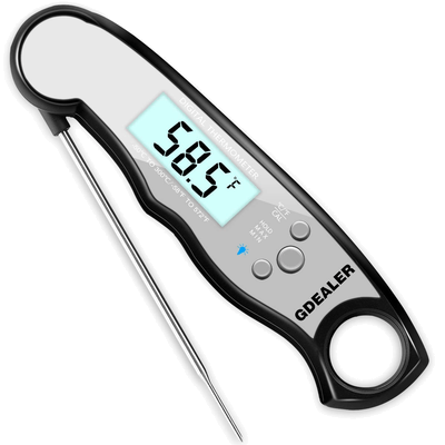 GDEALER Waterproof Meat Digital Thermometer