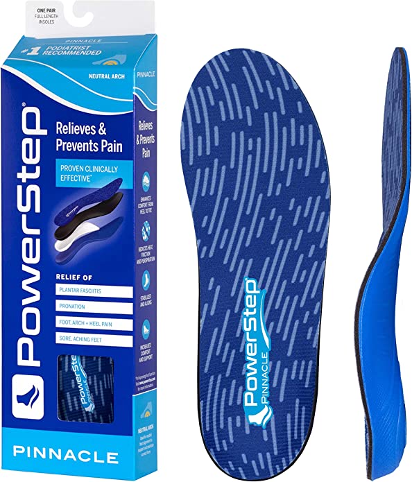 Review of Powerstep Insoles, Pinnacle, Plantar Fasciitis Pain Relief Insole