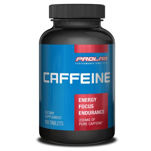 Review of Prolab Caffeine, Maximum Potency, 200 mg, Tablets