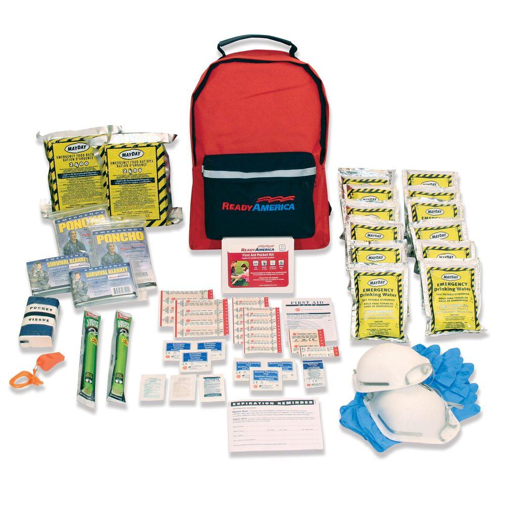 Review of Ready America 2-Person 3-Day Emergency Kit with Backpack
