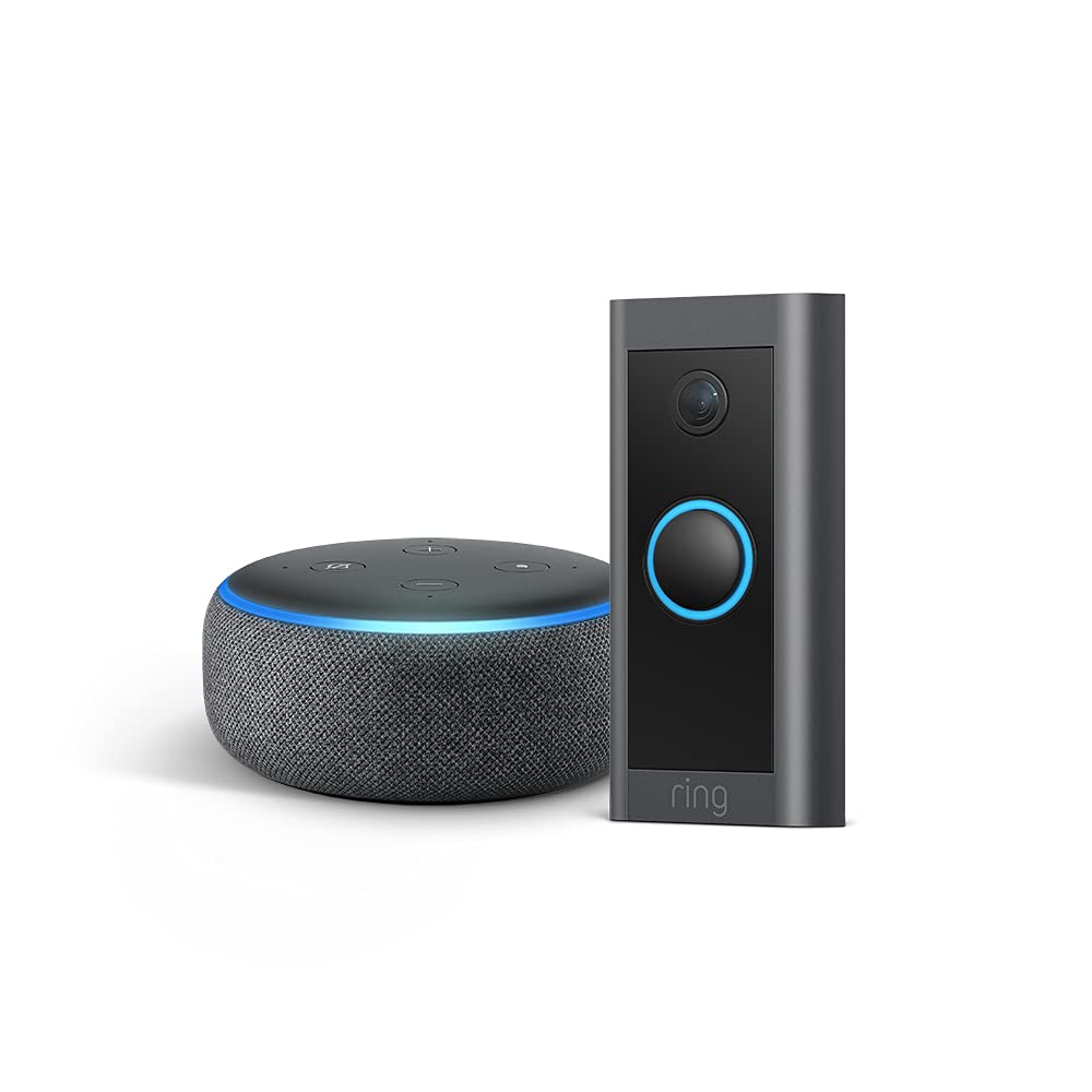 Review of Ring Video Doorbell Wired bundle with Echo Dot (Gen 3) - Charcoal