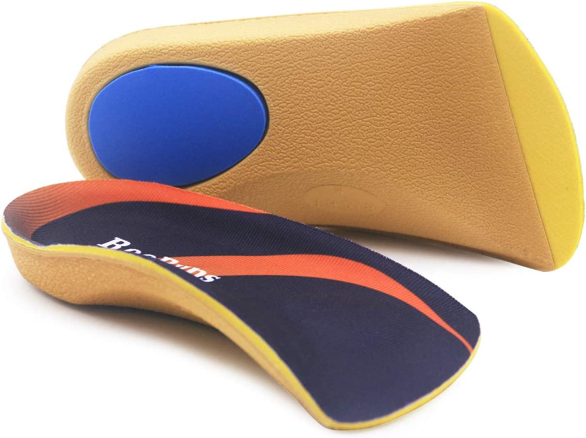 RooRuns 3/4 Orthotic Arch Support, Shoe Inserts