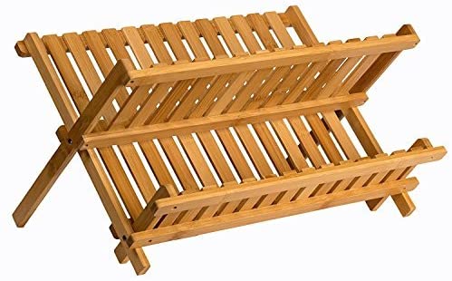 Review of Sagler Bamboo Compact dish drying rack