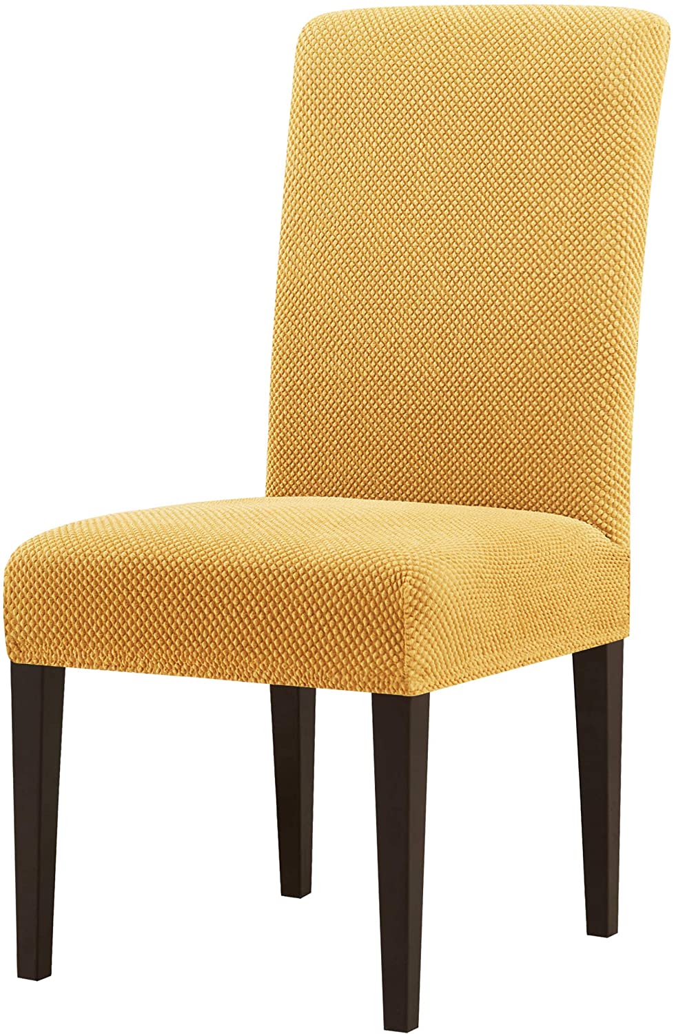 subrtex Dining Room Chair Slipcovers Jacquard Parsons Chair Covers
