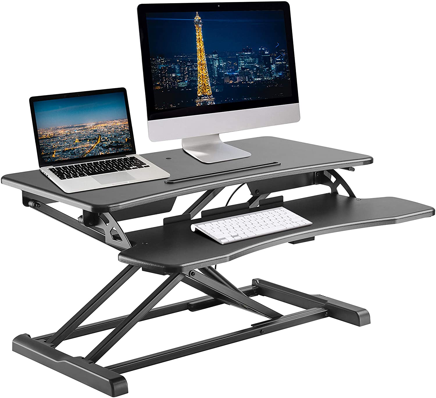 Review of TechOrbits Sit to Stand Desktop Workstation - 32